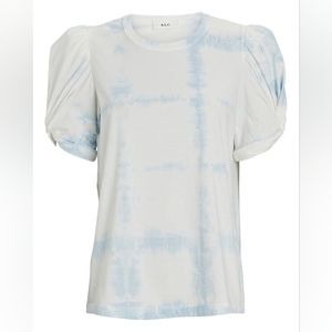 8. NWOT A.L.C. KATI TIE-DYE PUFF SLEEVE TSHIRT